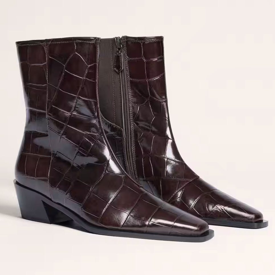 Me + Em Western High Ankle Boots, £450