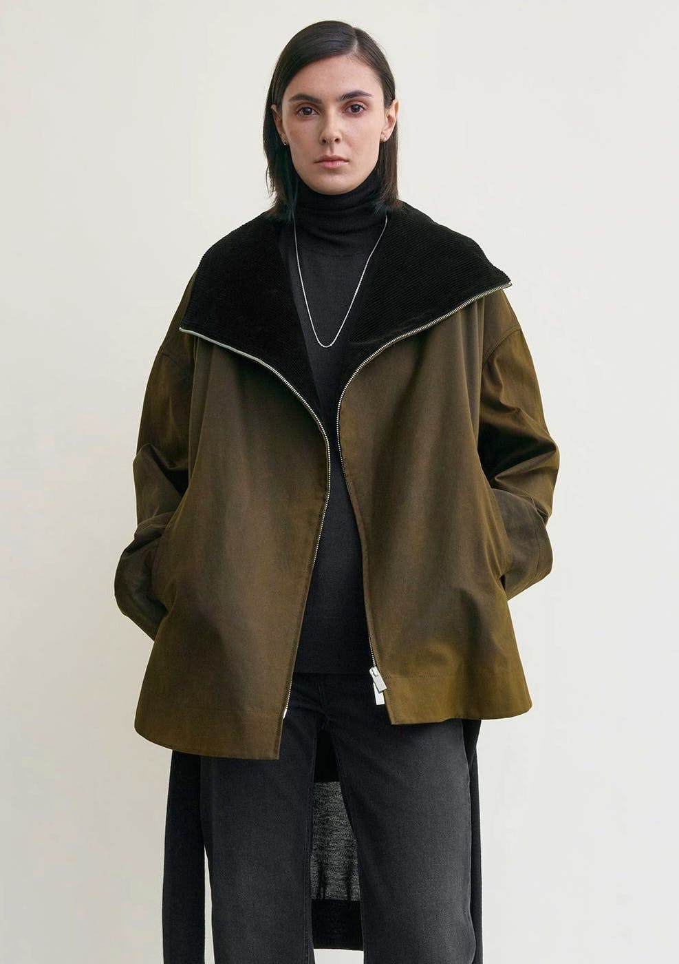 Toteme Zipped Country Jacket Bark Jacket £630