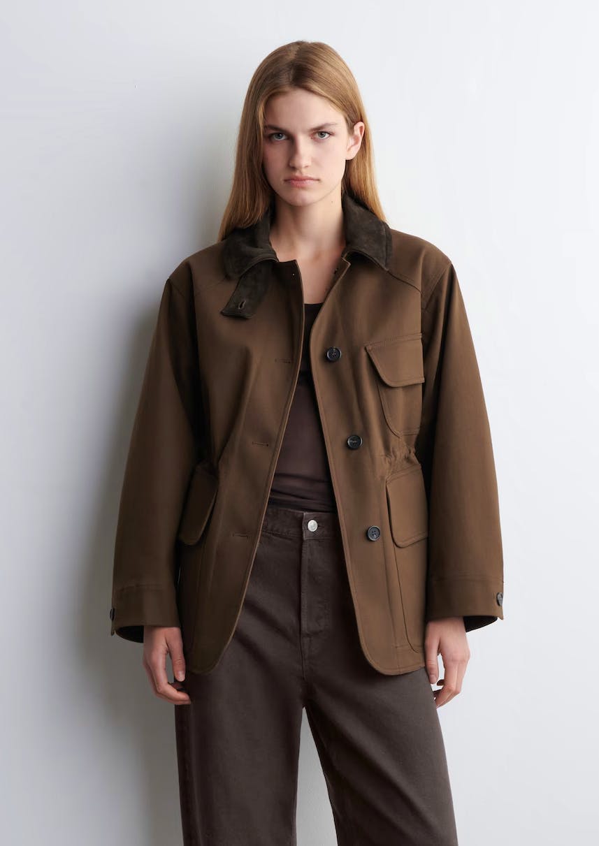 COS Suede Collar Field Jacket, £189