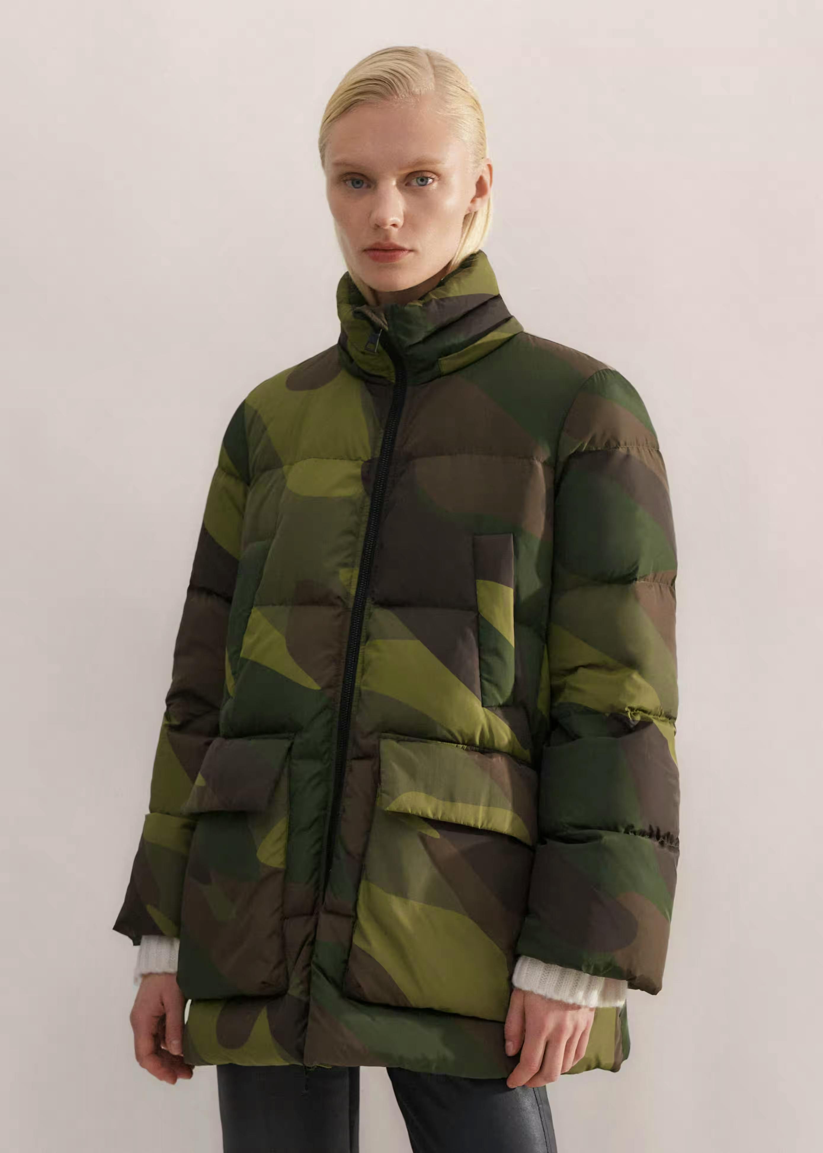 Me + Em Camo Down Puffer Jacket, £247.50