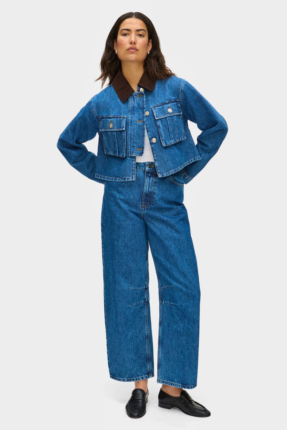 Ethan Short Denim Jacket £149