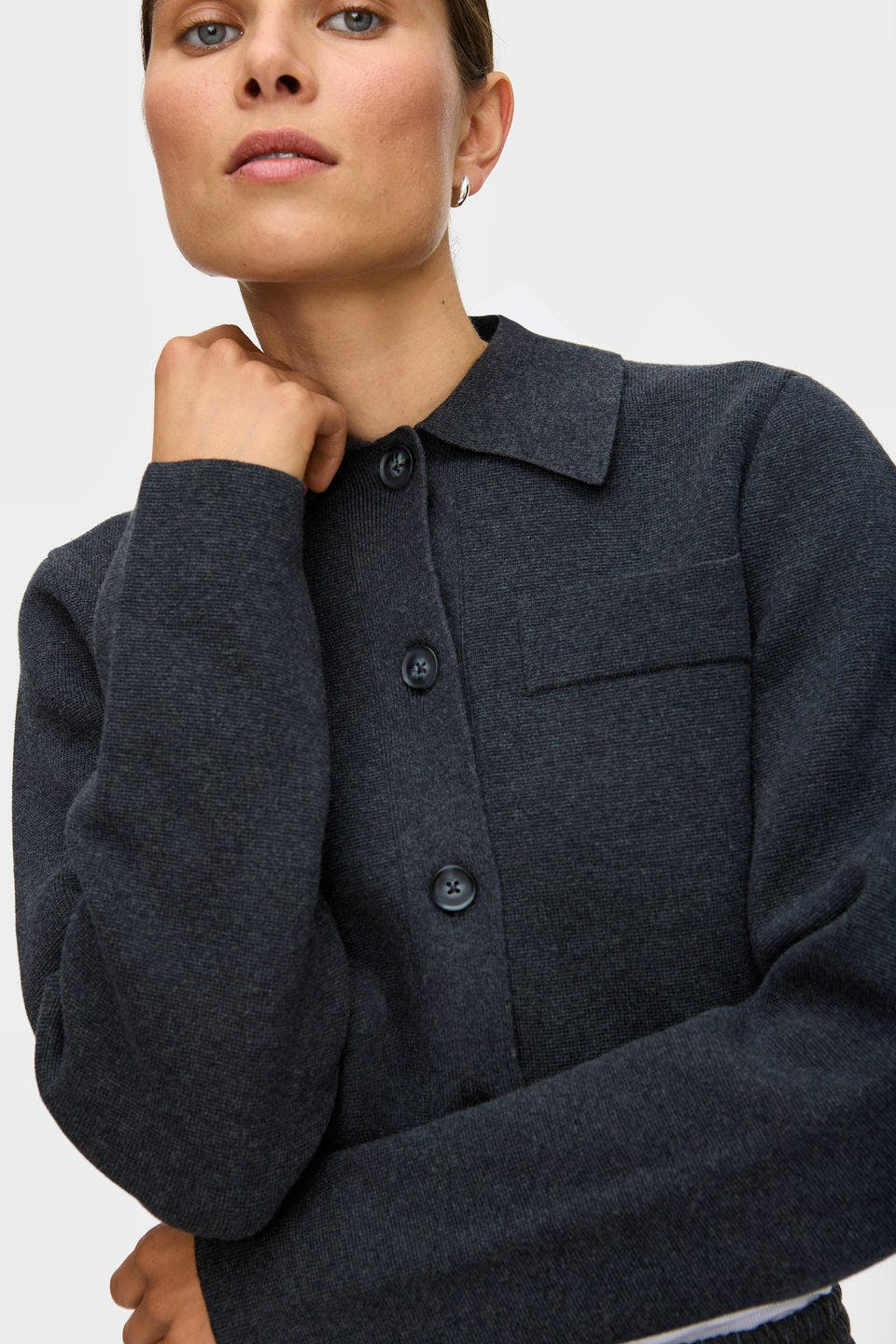 LB Benjy Knitted Cropped Cardigan £125