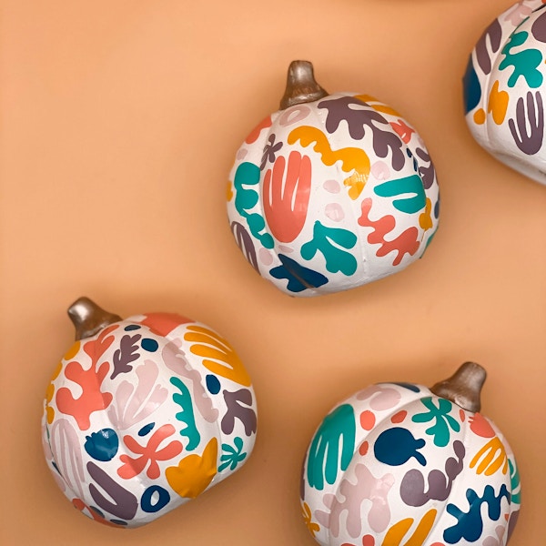 How To Make Matisse Inspired Pumpkins