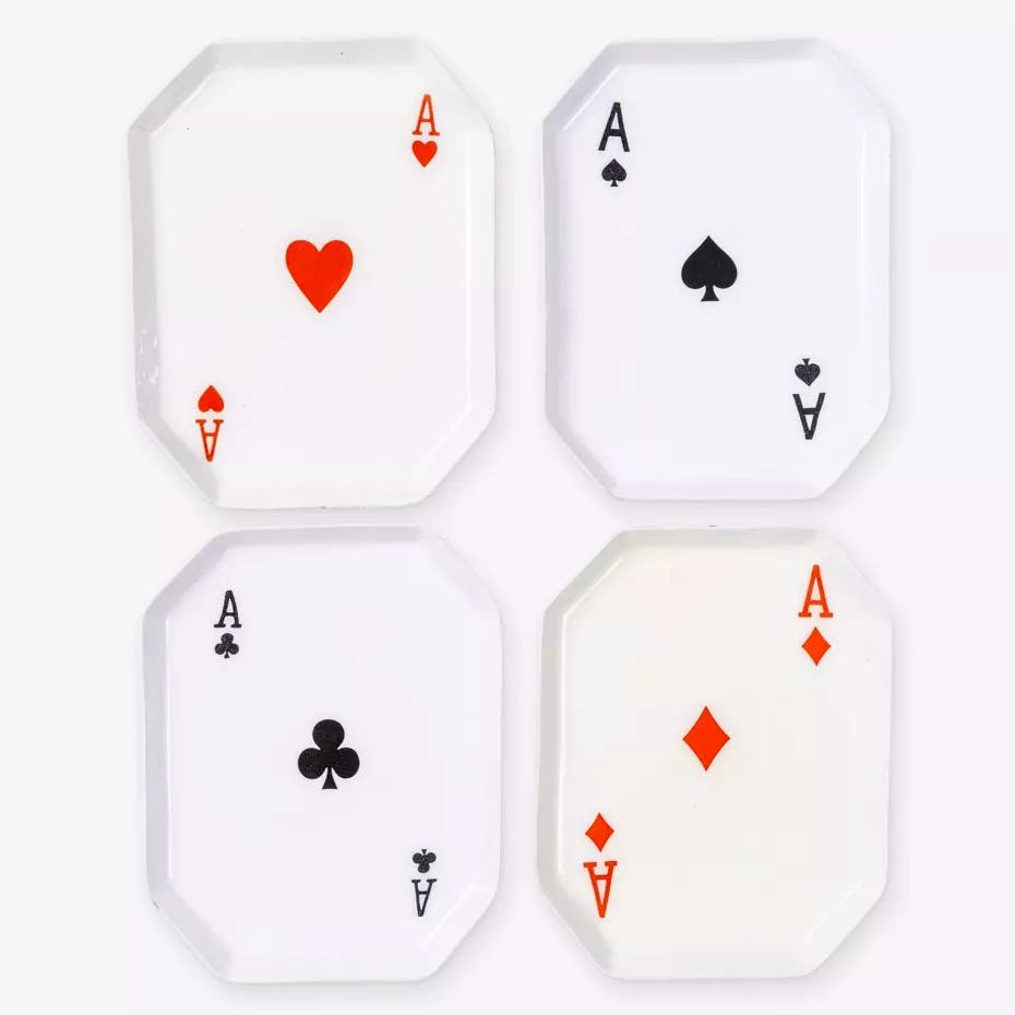 Les Ottomans Ace Of Hearts, Printed Iron Tray, £30