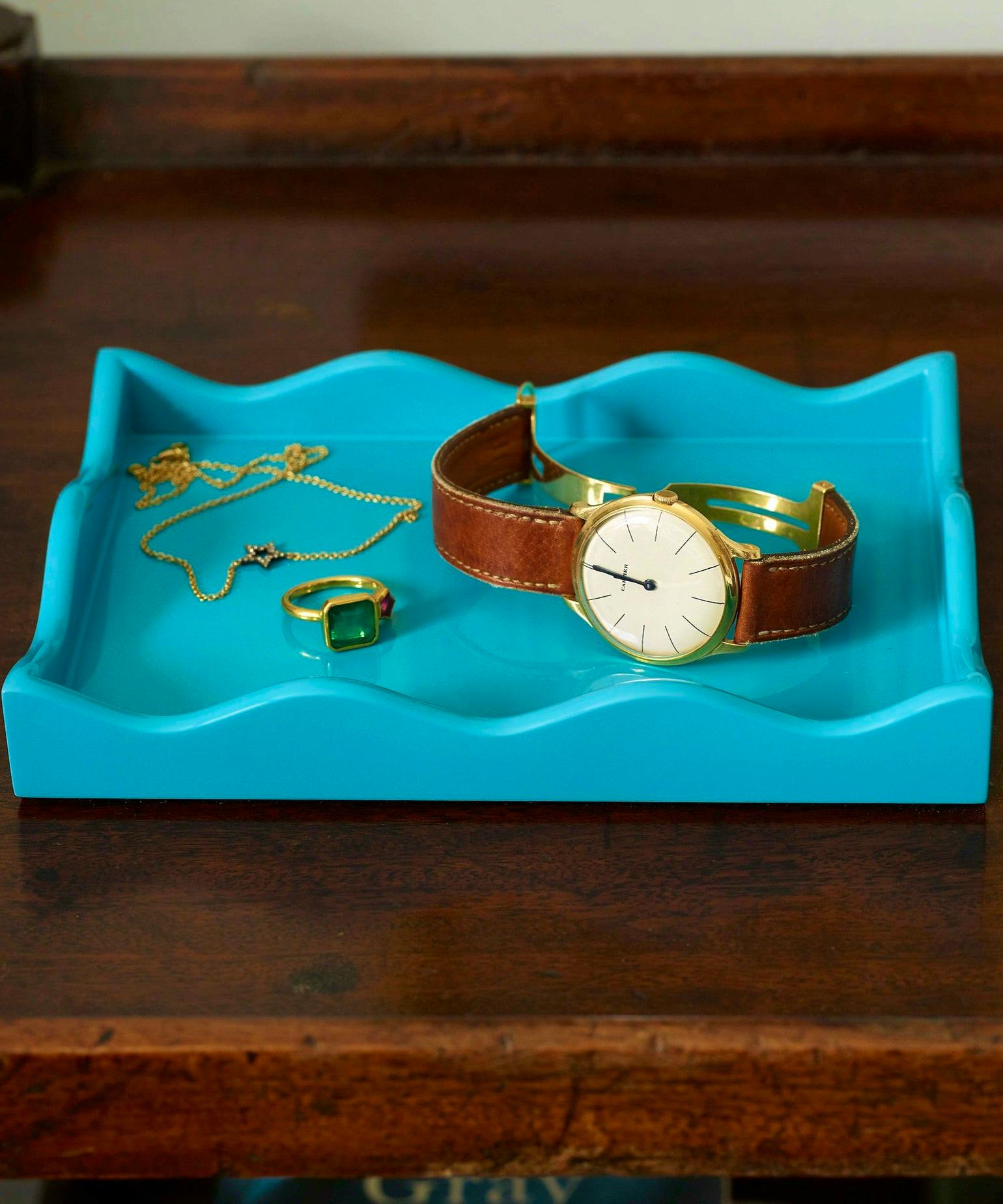 Rita Konig X The Lacquer Company Mini Belles Rives Tray, £125