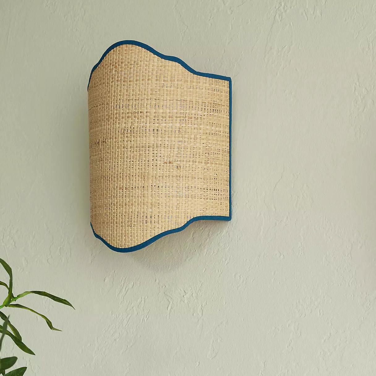 Anthropologie Birdie Fortescue Raffia Wall Shade, £85