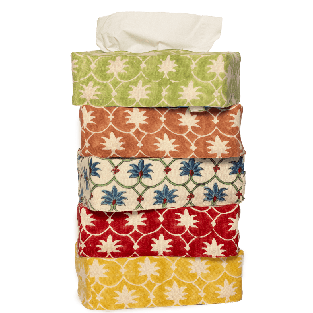 Alice Palmer The OG Palm Grove Linen Tissue Box Cover, £40