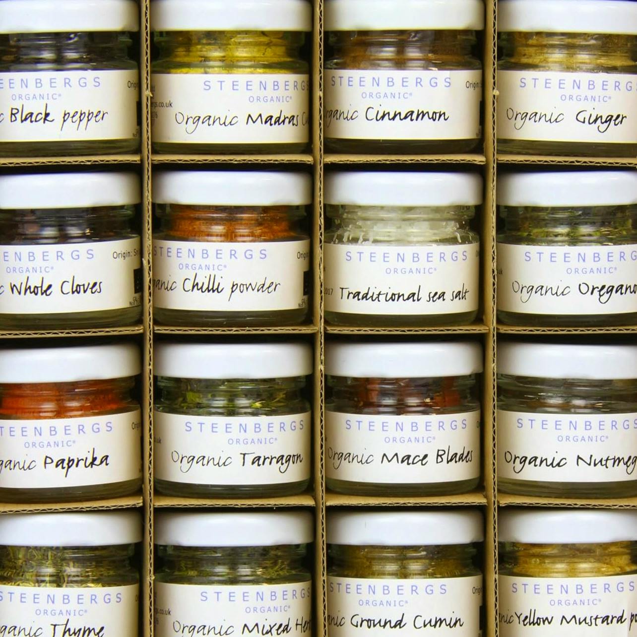 Steenbergs Organic Storecupboard Spice and Herbs Gift Set, £27.99