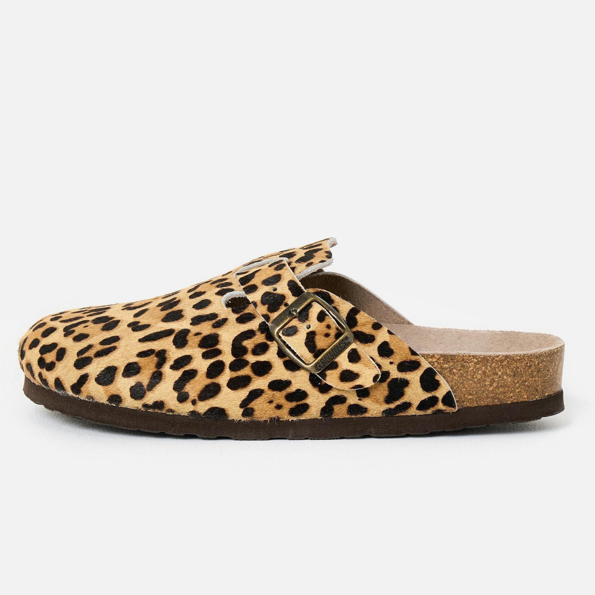 Oliver Bonas Leopard Print Clogs, £95
