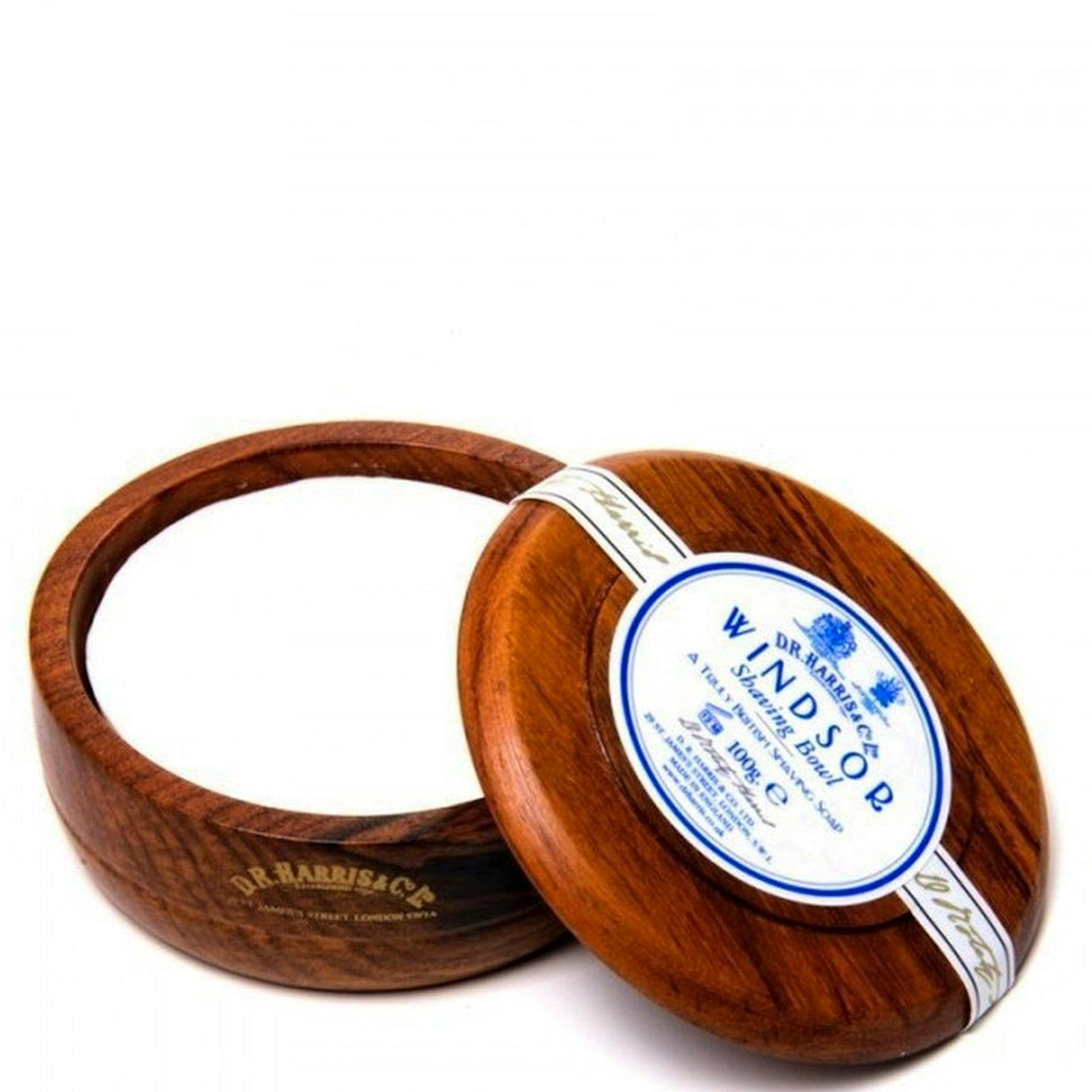 D.R. Harris Shaving Soap with Mahogany Bowl – Windsor, £31