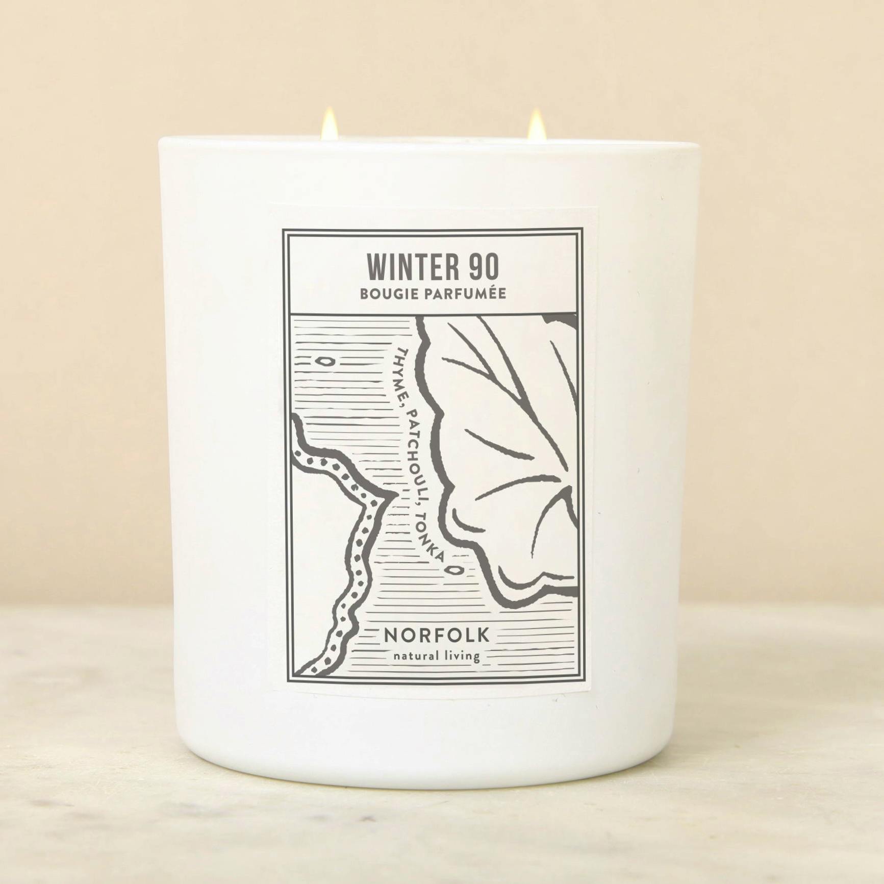 Norfolk Natural Living Winter 90 Candle, £29.50