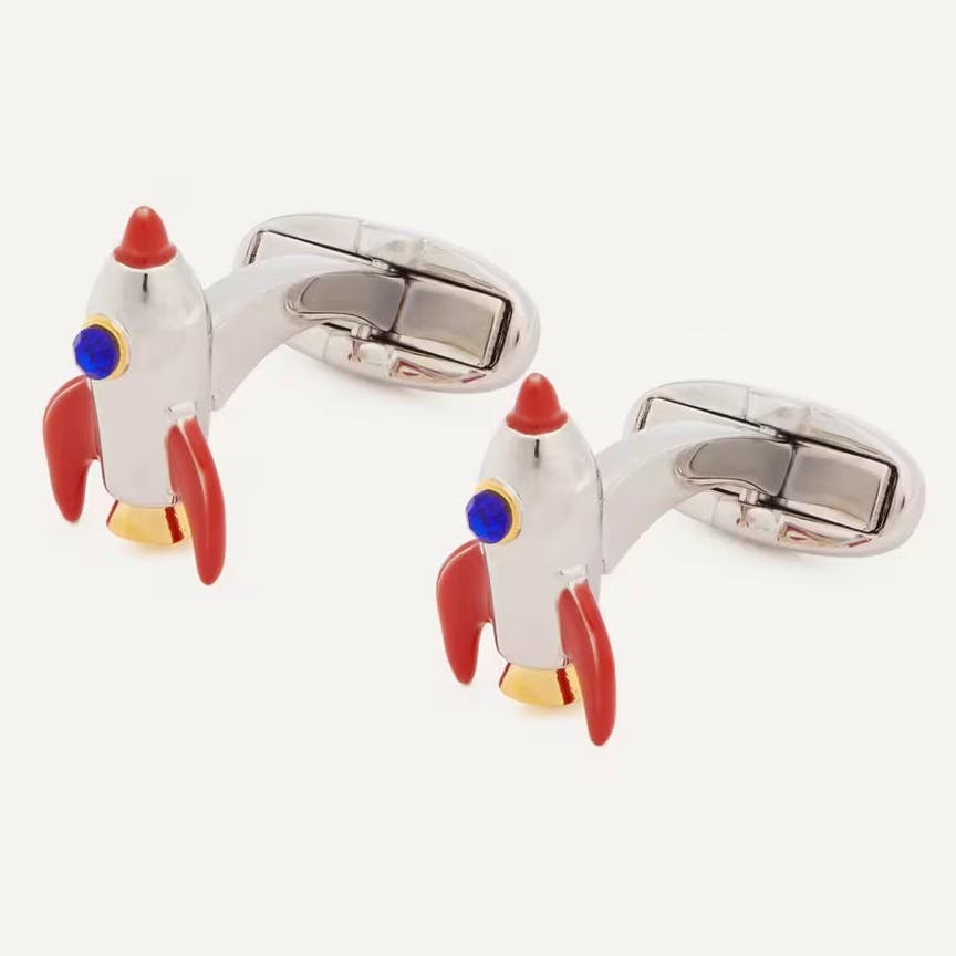Paul Smith Rocket Ship Cufflinks, £135