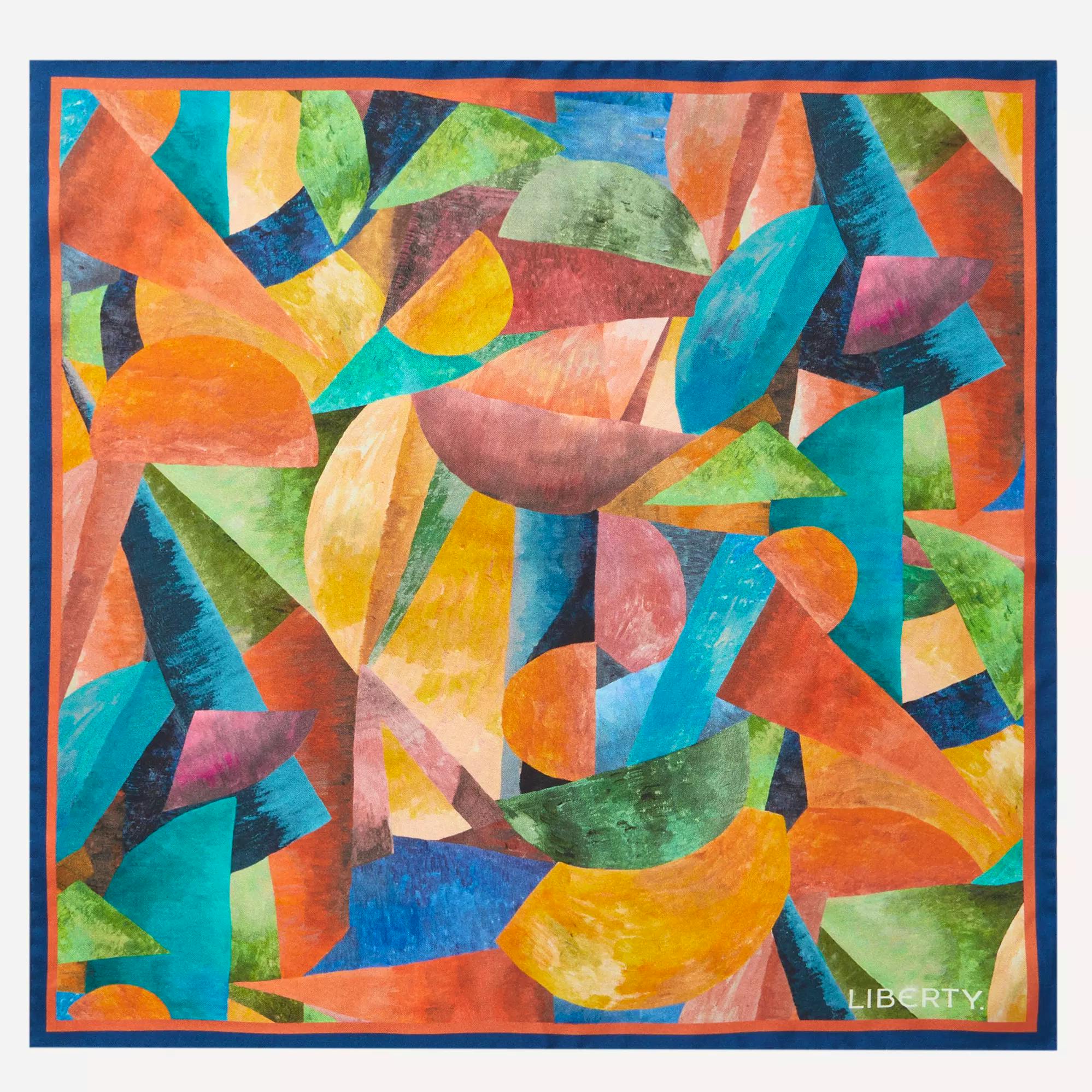 Liberty Future Liberty Silk Twill Pocket Square, £75