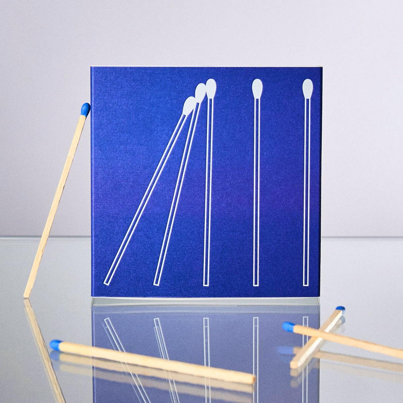 The Conran Shop Strike Match Box Blue, £15