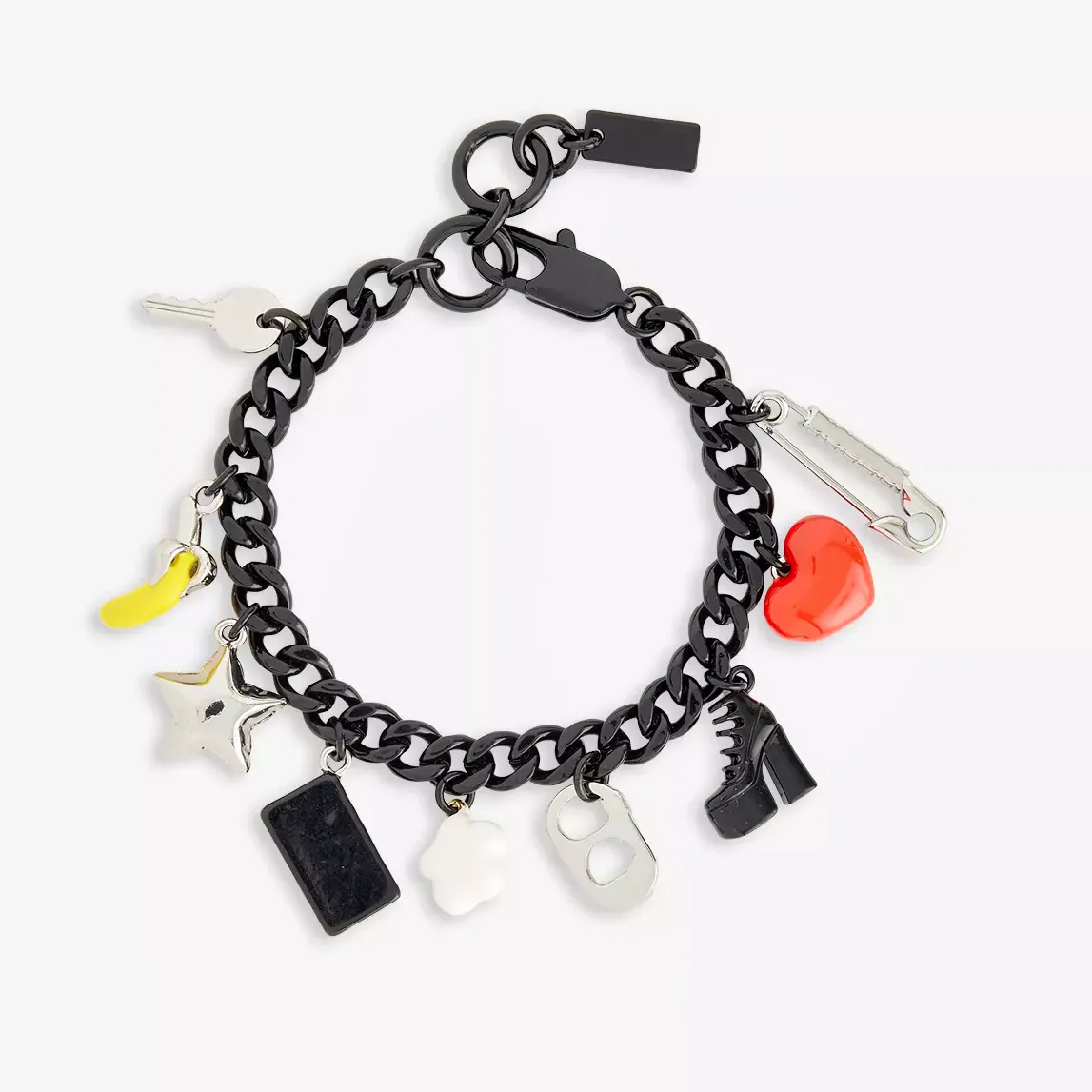 Marc Jacobs Trinket Brass And Resin Bracelet, £160