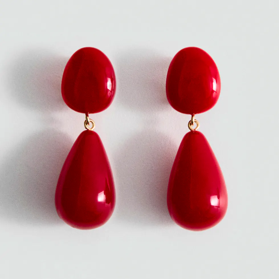 Mango Resin Drop Earrings, £17.99