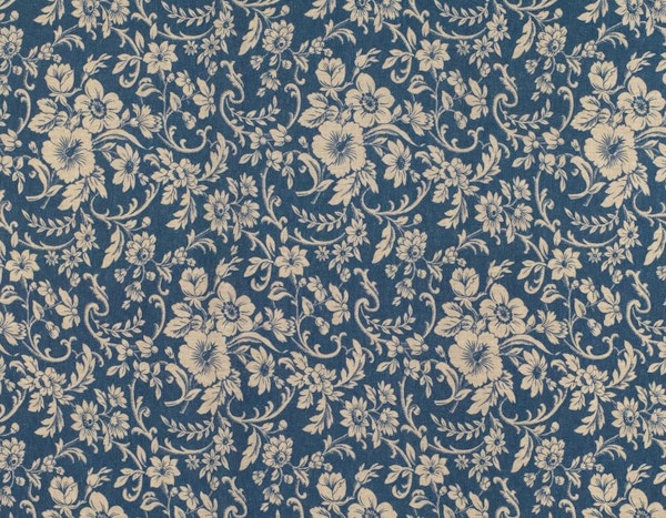 Ferdinand Navy On Natural Linen
