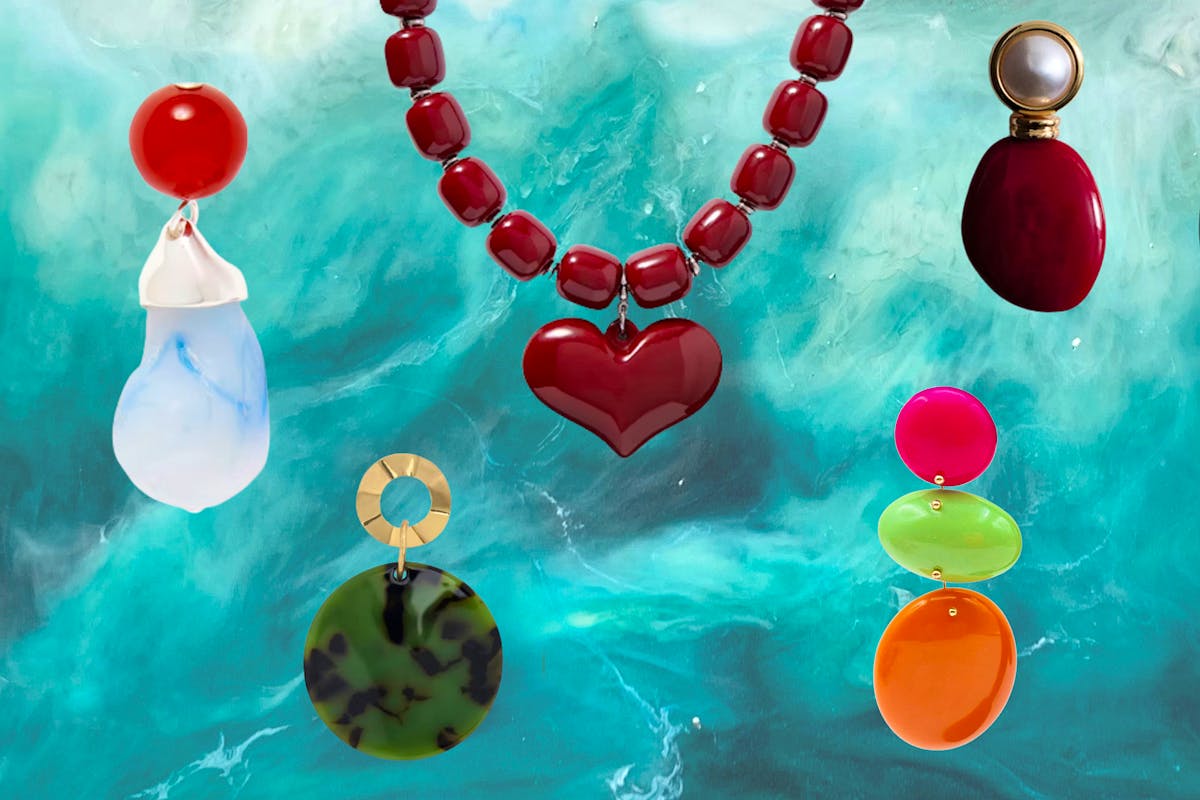 Resin Jewellery Collage