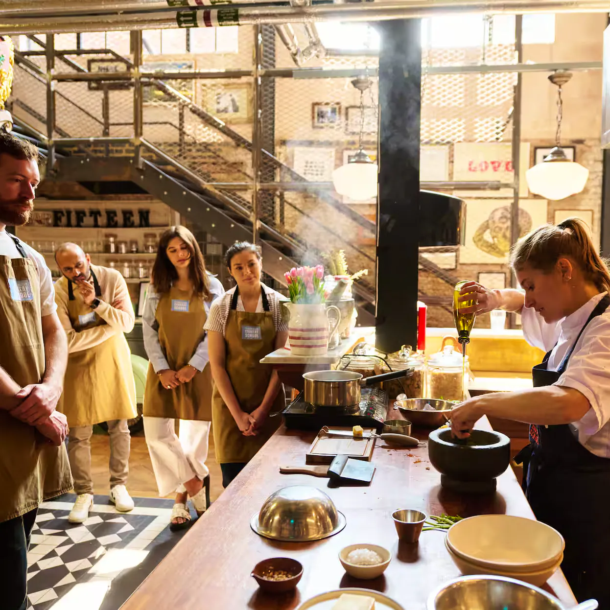 Airbnb Cook Pasta and Explore Jamie Oliver’s TV Studio, from £100