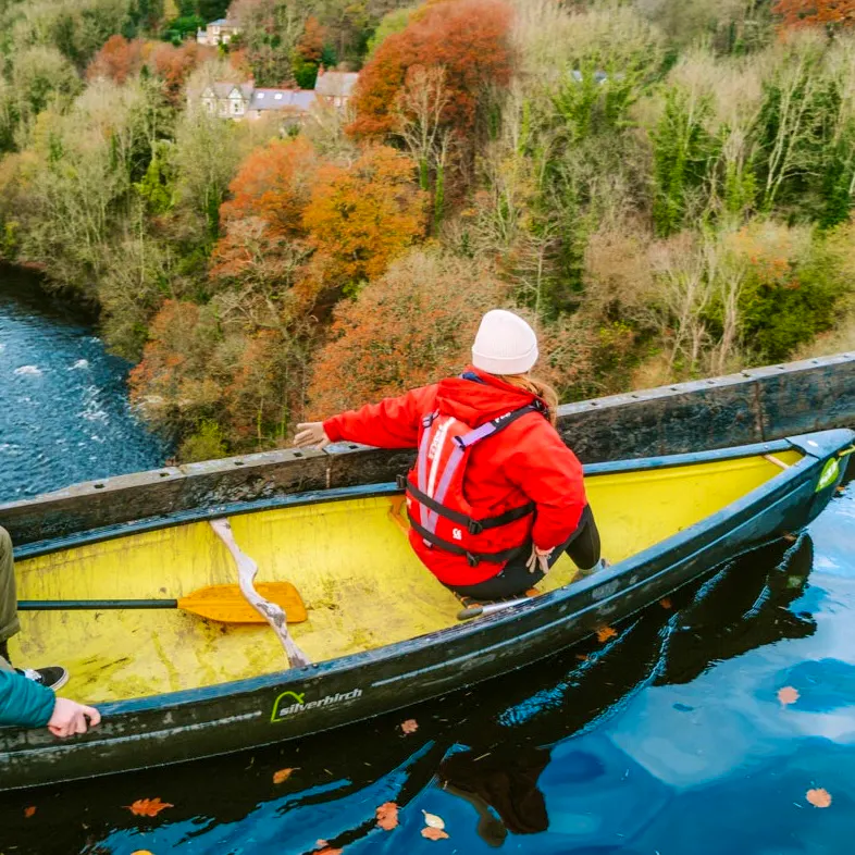 Virgin Experience Day Canoe Along The Highest Aqueduct In the World For Two, £100