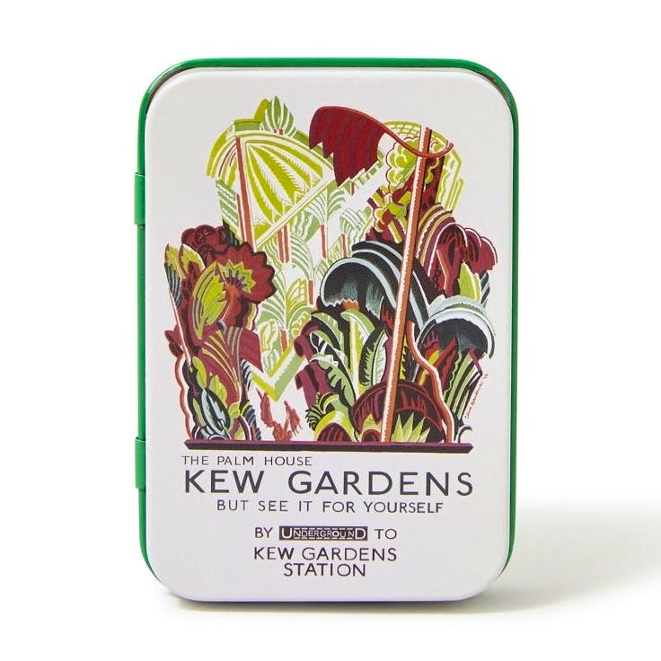 Kew Shop Kew x TFL Seedball Tin, £10
