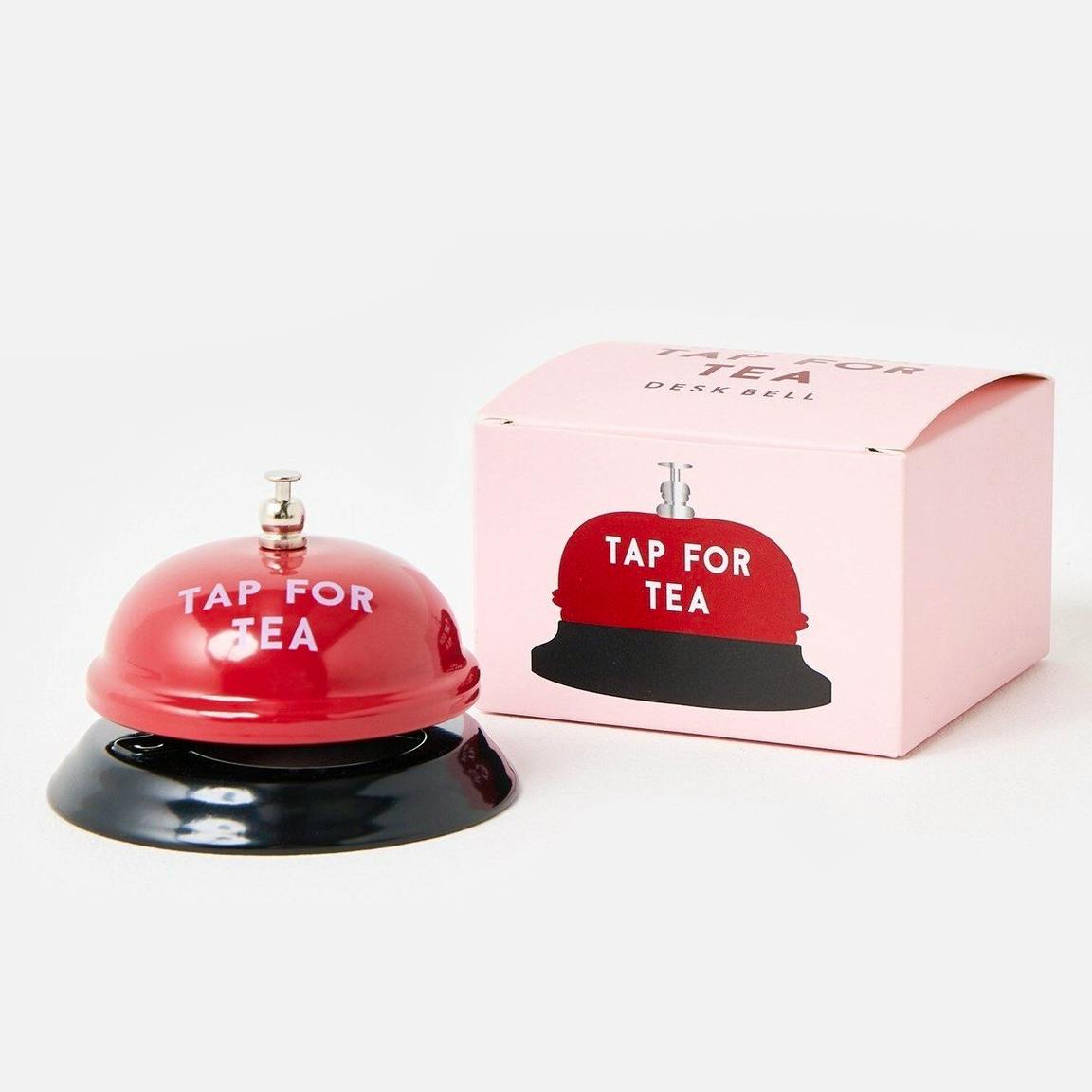 Oliver Bonas Tap For Tea Red Bell, £5