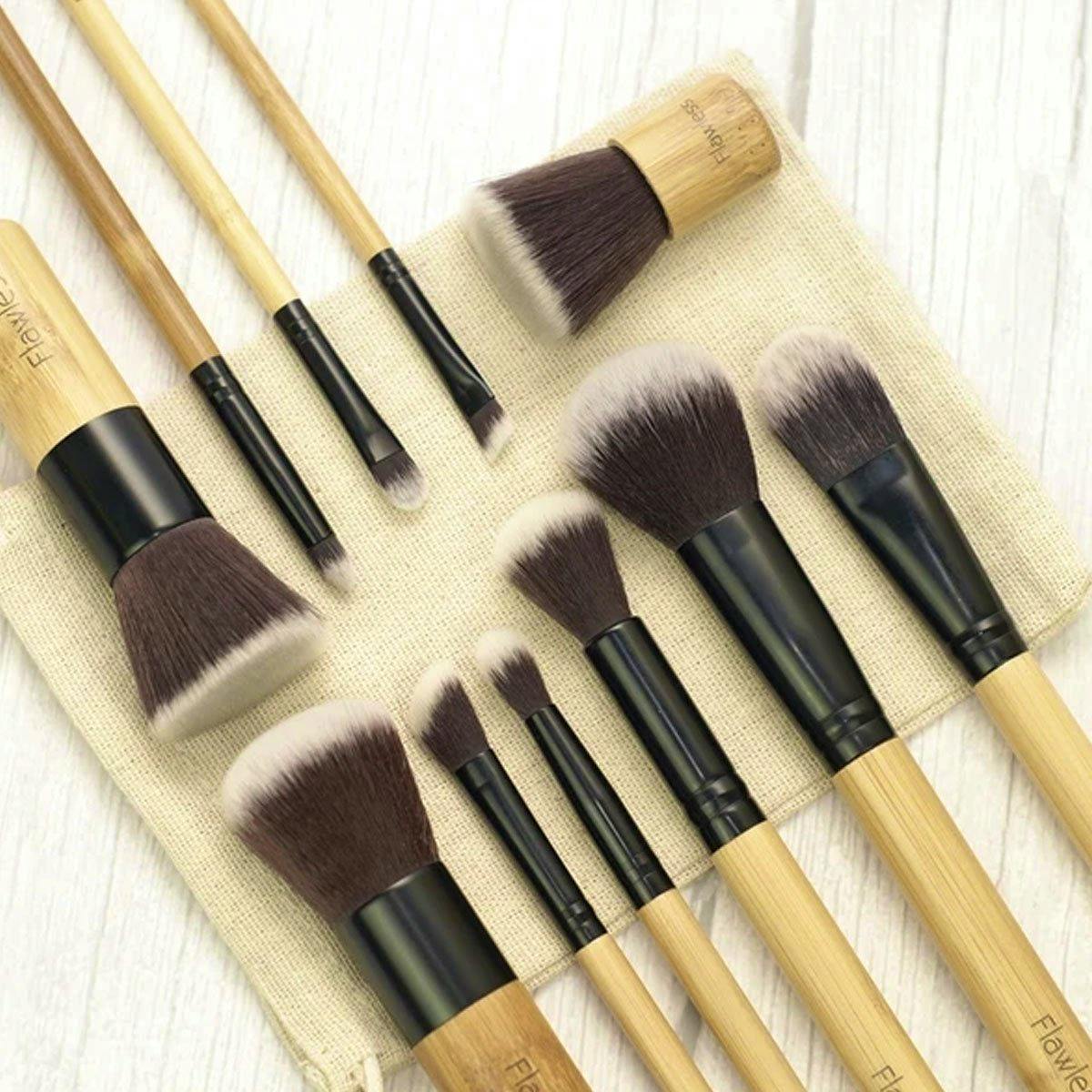 Peace With The Wild Bamboo Makeup Brush Set, £35.99