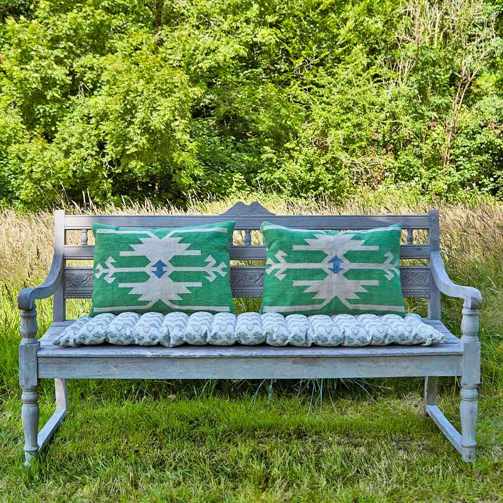 Weaver Green Anatolia Green Cushion, £80