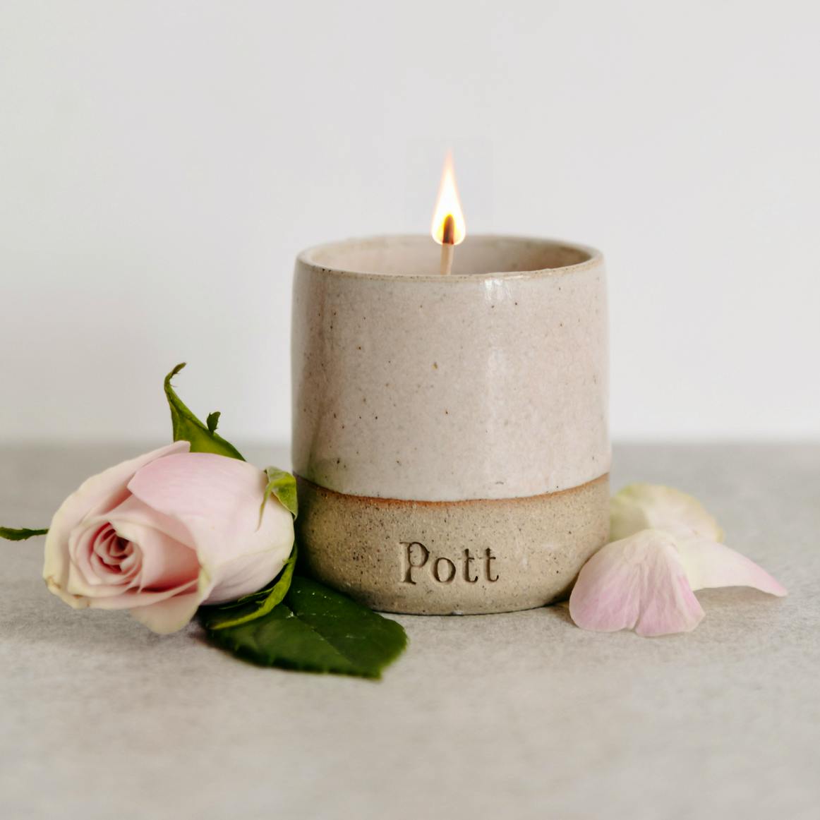 Pott Candles Rosa Petite Candle, £32