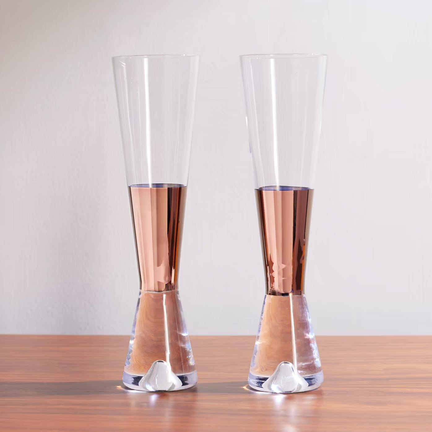 Tom Ford Tank Set of Two Painted Champagne Glasses, £95