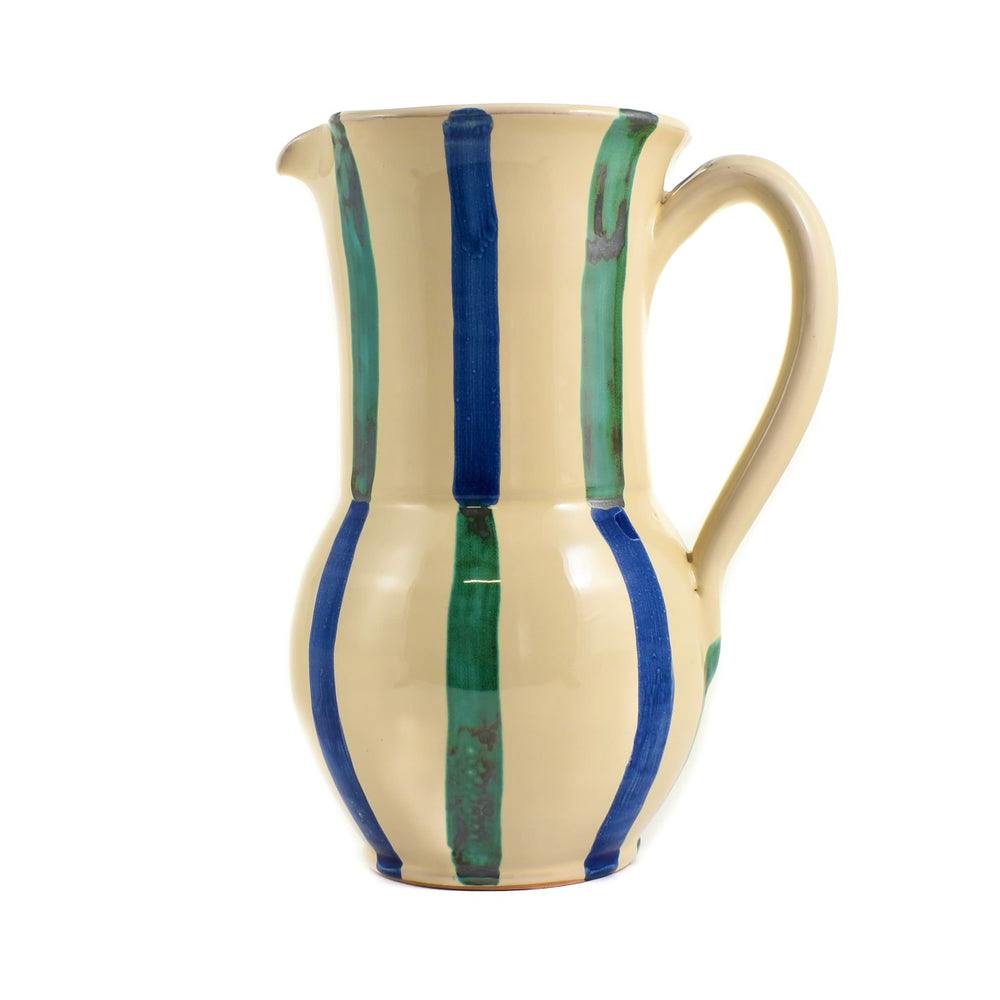 Sous Chef Puglia Aquamarine and Blue Stripe Pitcher, £32.50