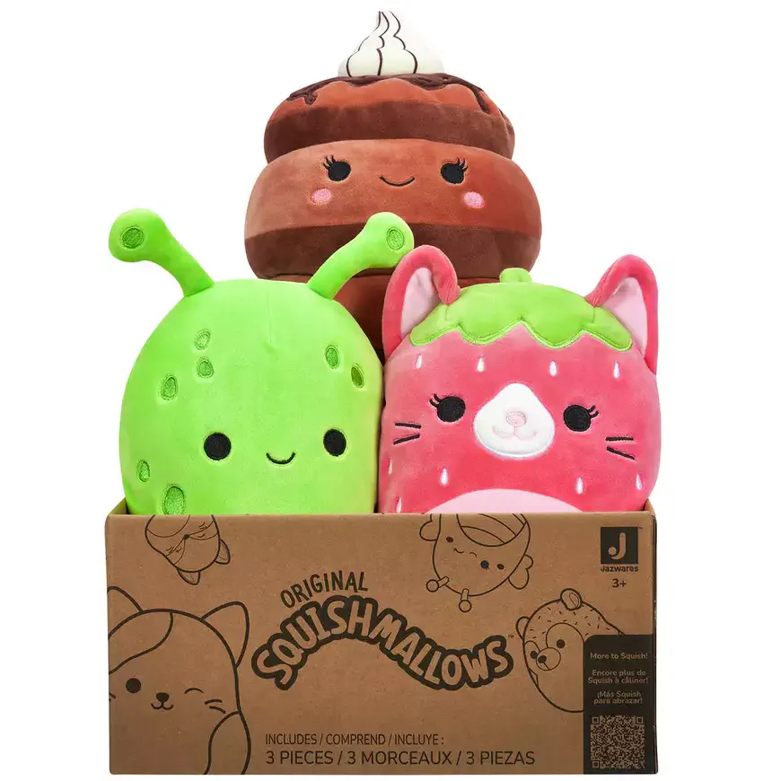 Argos Squishmallows Plush Mystery 3-Pack, £16.66