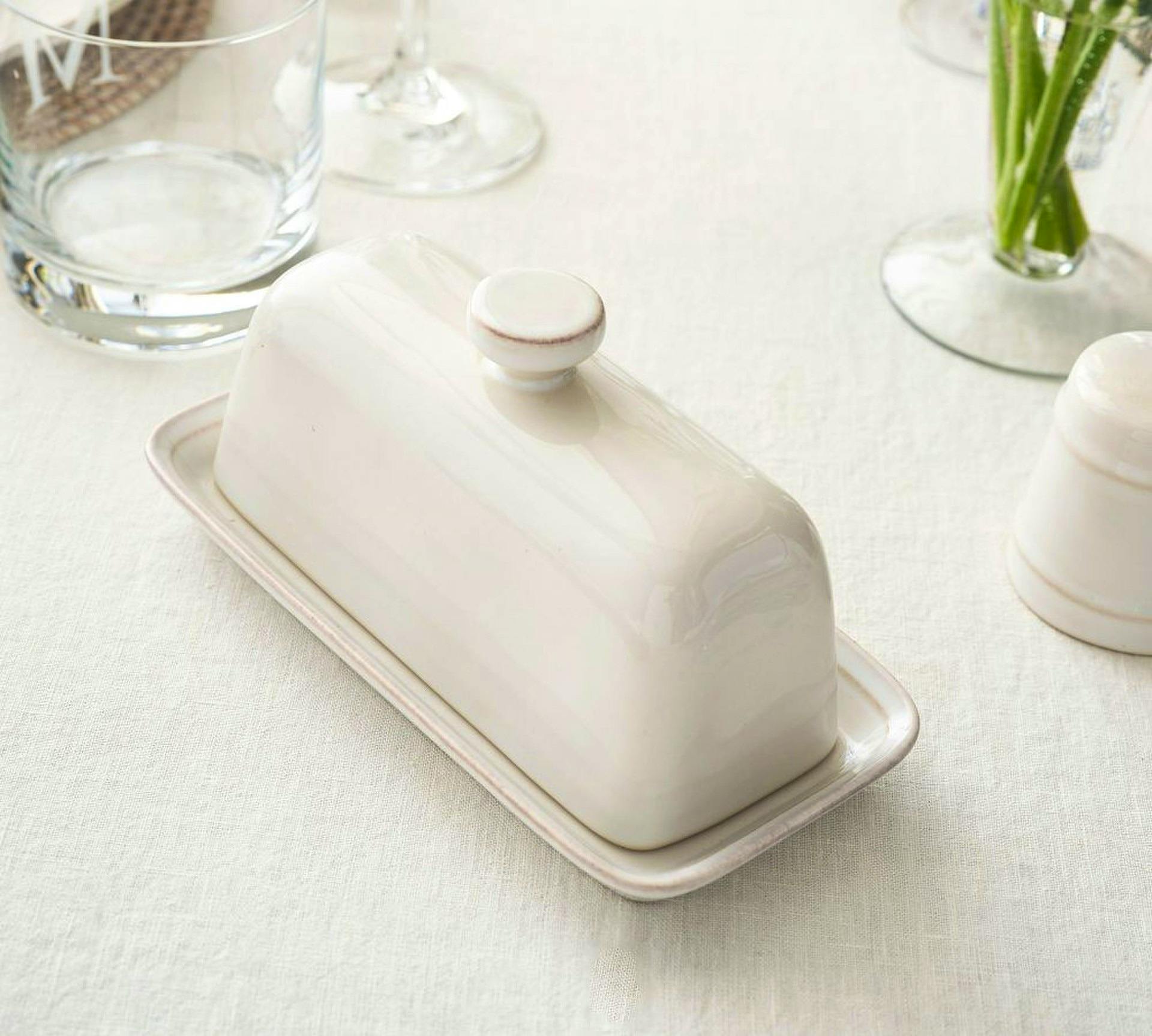 Cambria Stoneware Butter Dish, £24 