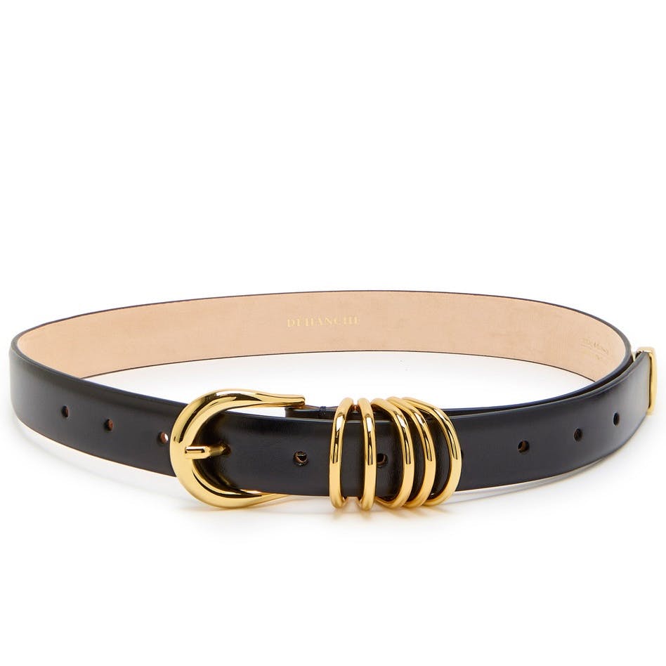 Dehanche Hollyhock Leather Belt, £260
