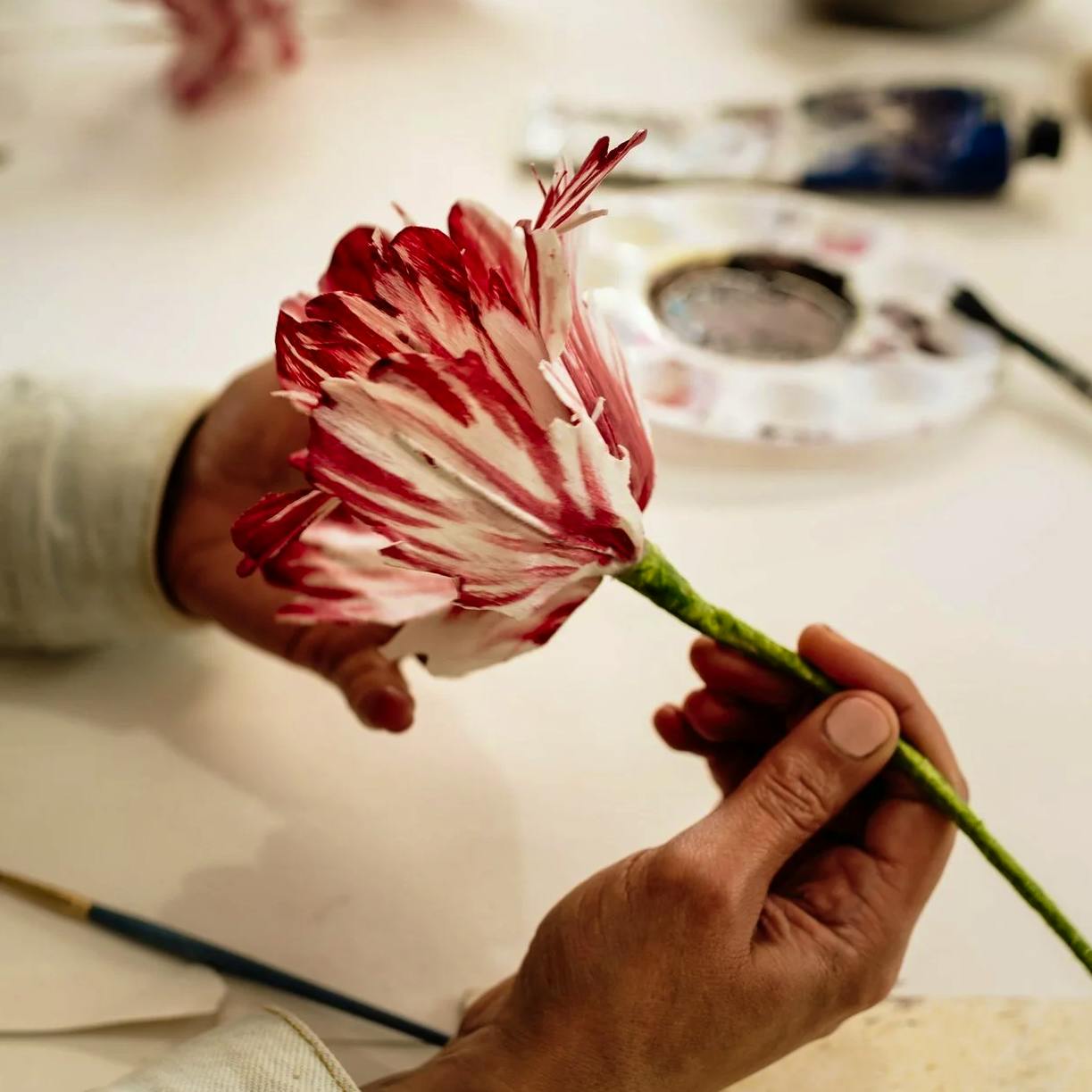 Master The Art Paper Parrot Tulips With Charlotte Hepworth, Sat 21 March 2026, £140