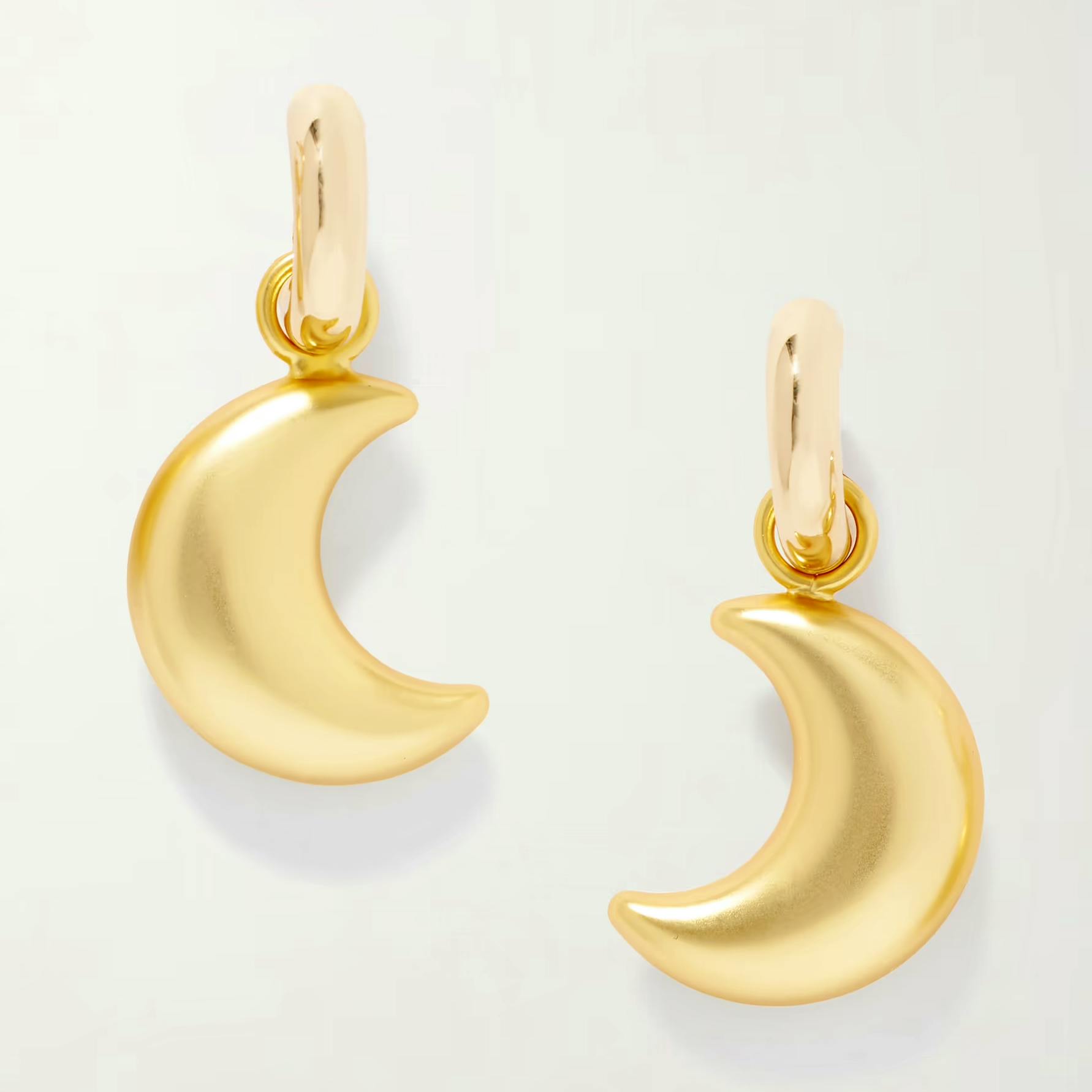Roxanne Assoulin La Lune Gold Tone Hoop Earrings, £70