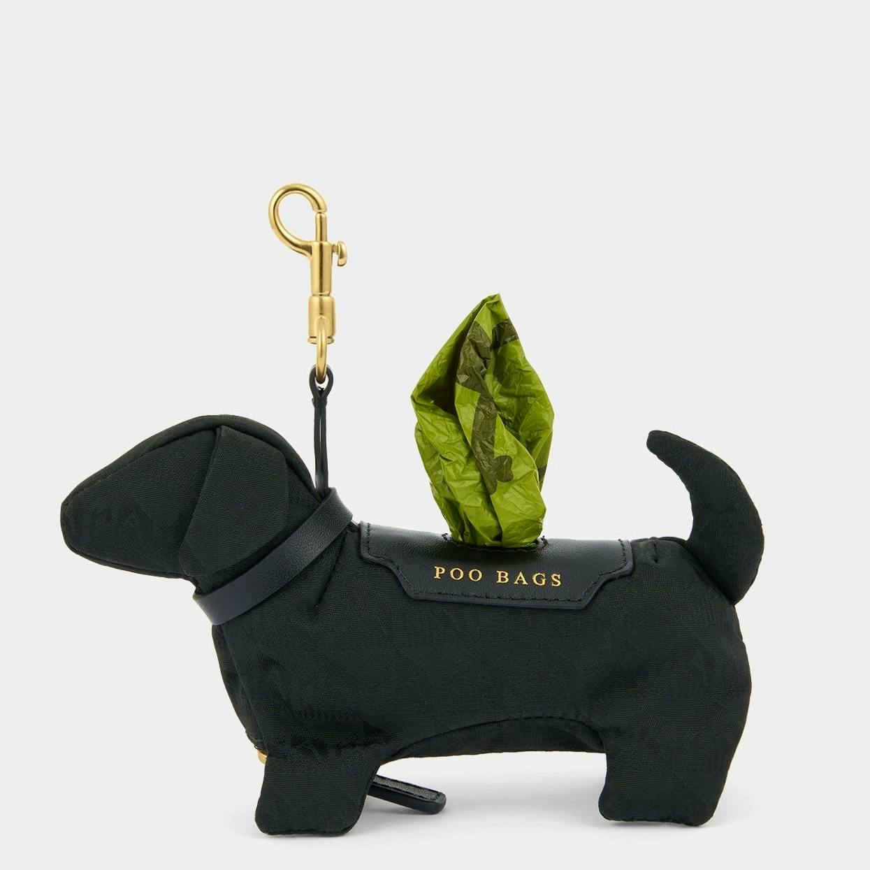 Anya Hindmarch Logo Dog Poo Bag Charm, £135
