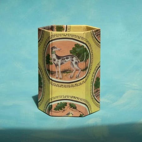 Polly Fern Pen Pot – Oval Paintings, £22