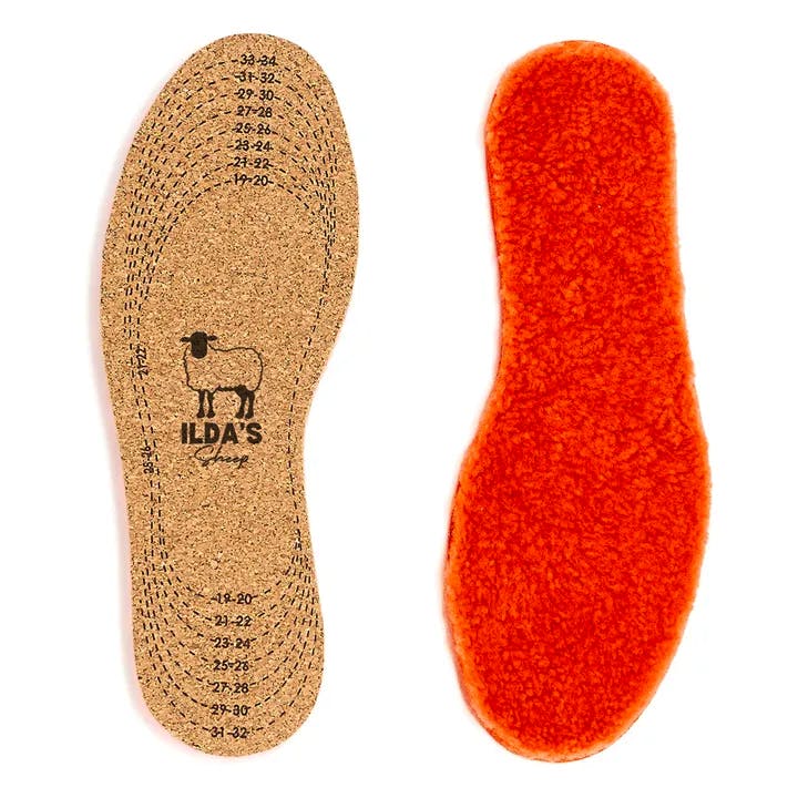 Ilda’s Sheep Merino Wool and Cork Soles, £34