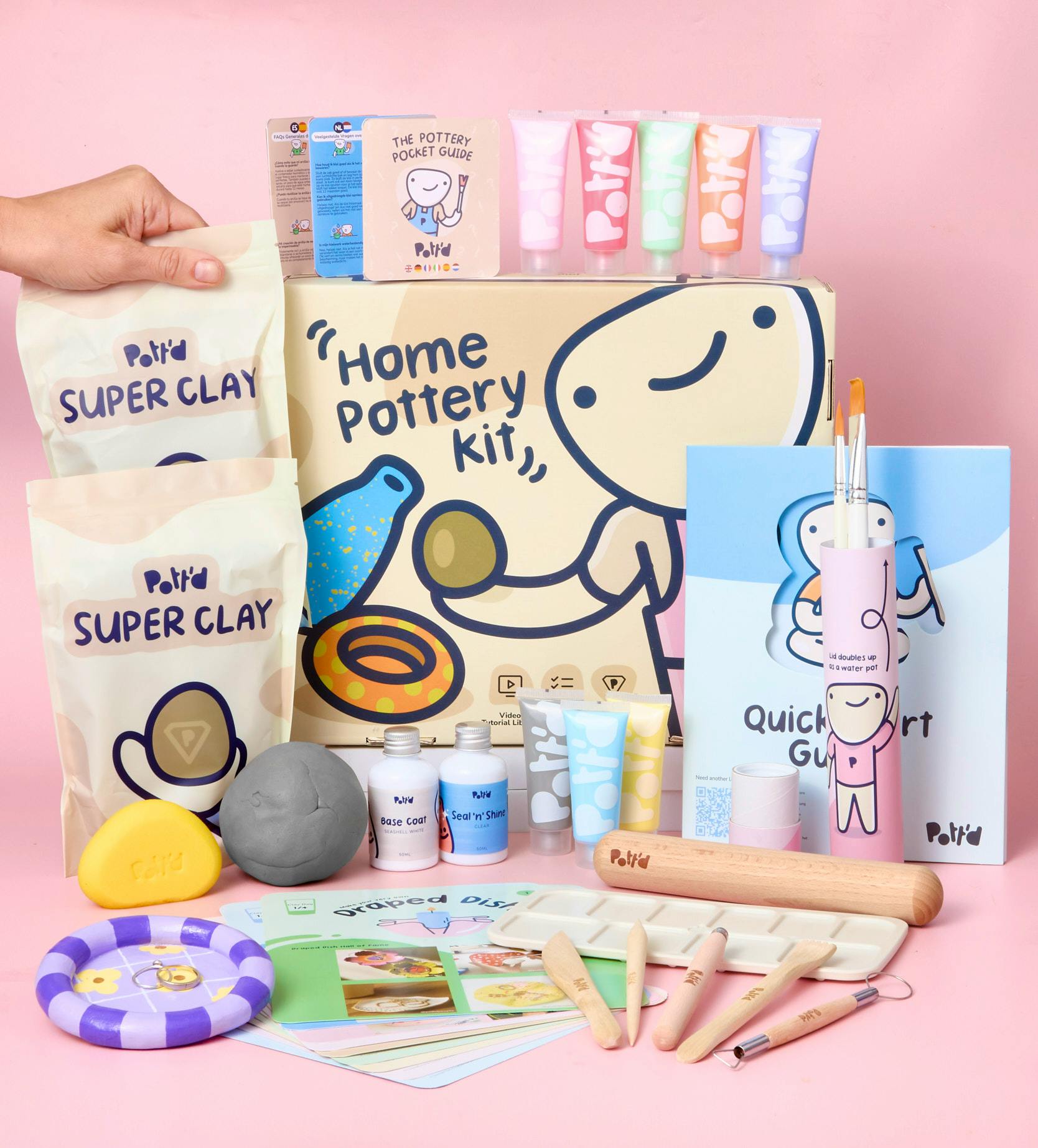 Pott’d Home Pottery Kit, £39