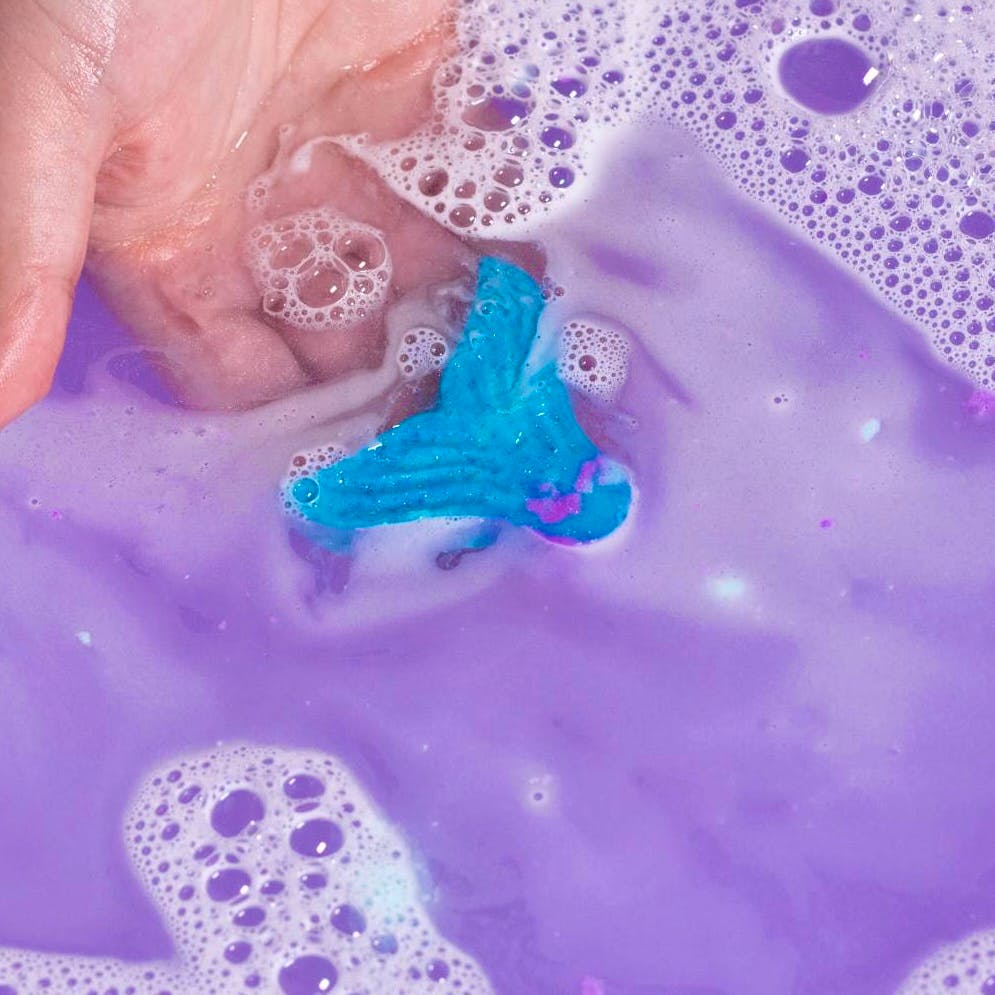 Lush Mermaid Tail Bubble Bar, £7