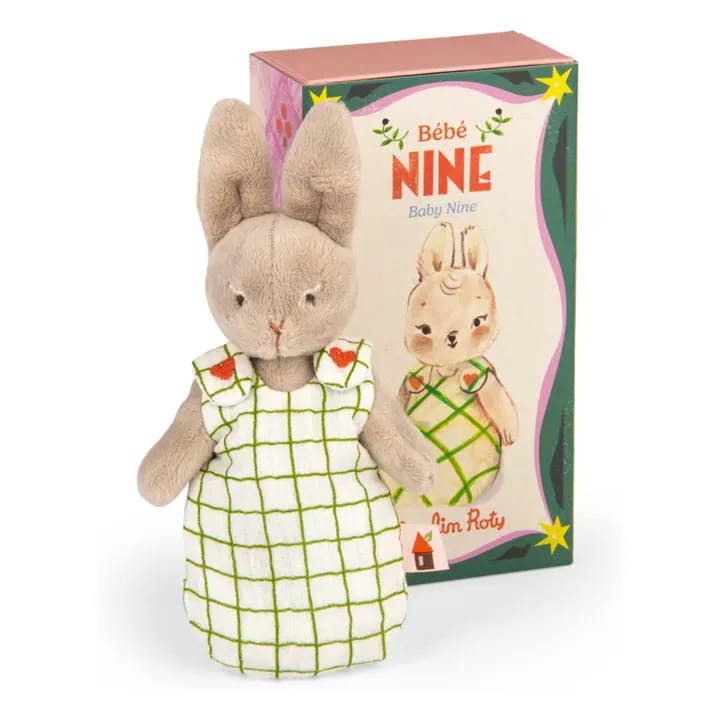 Moulin Roty Nine The Rabbit Baby Plush With Box, £17