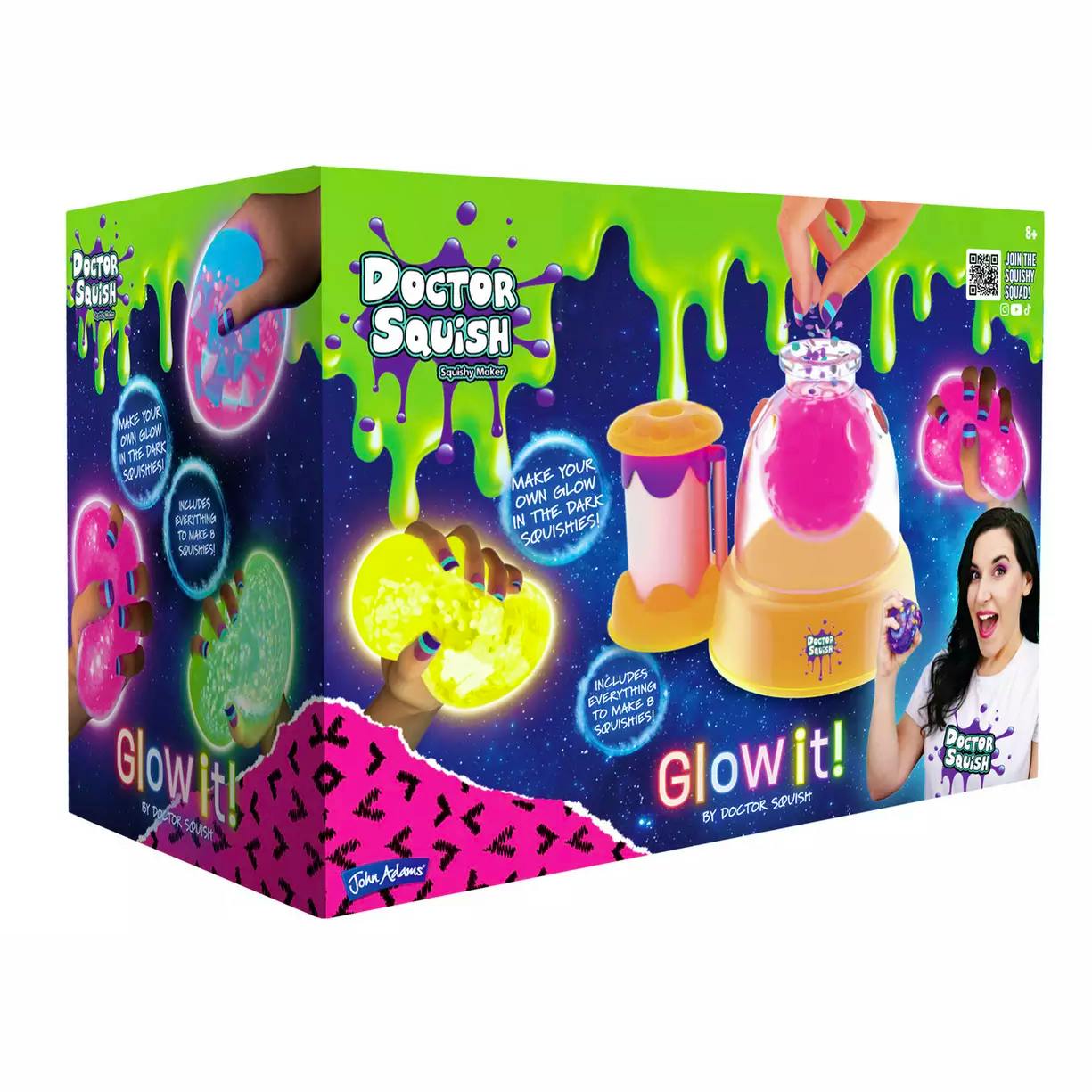 Doctor Squish Glow It Squishy Maker, £35