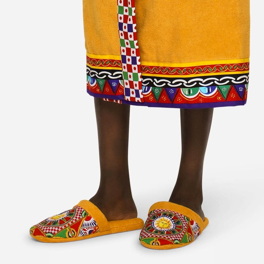 Dolce & Gabbana Cotton Terry Slippers, £115