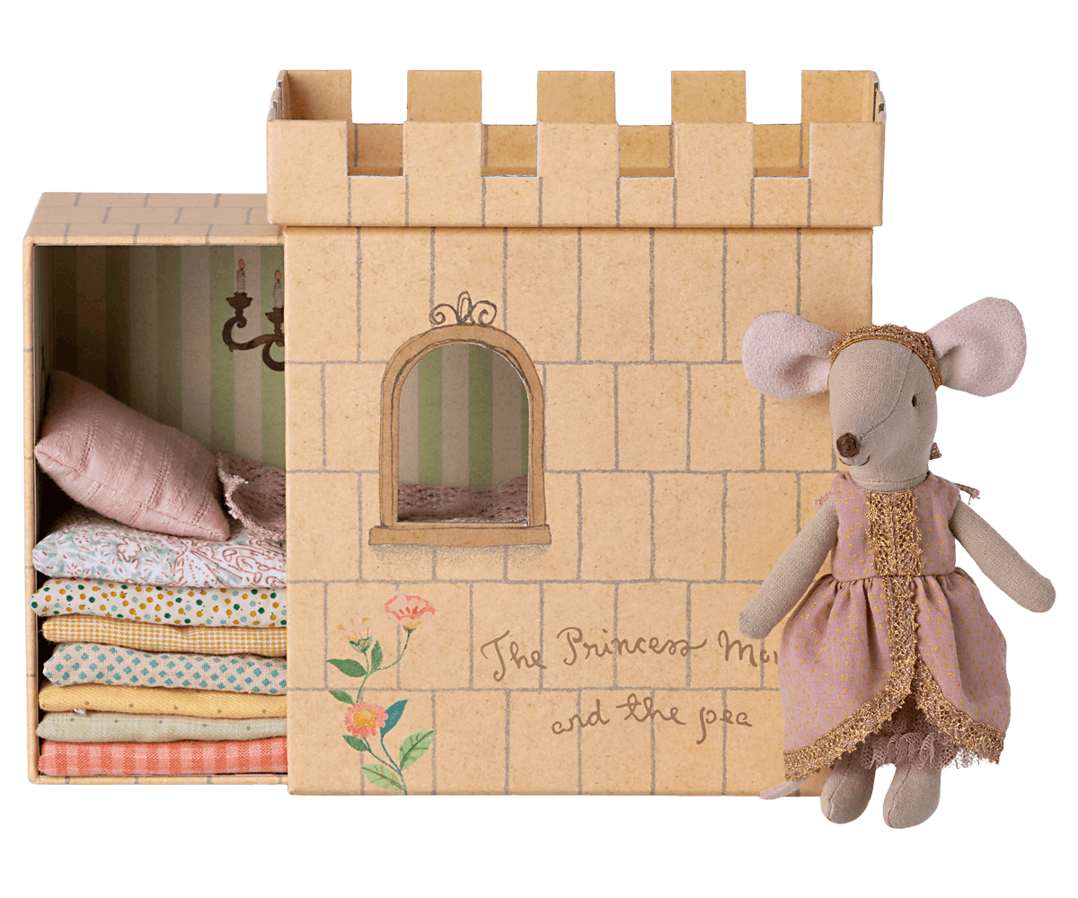 Maileg Princess & The Pea Big Sister Mouse Soft Playset, £50