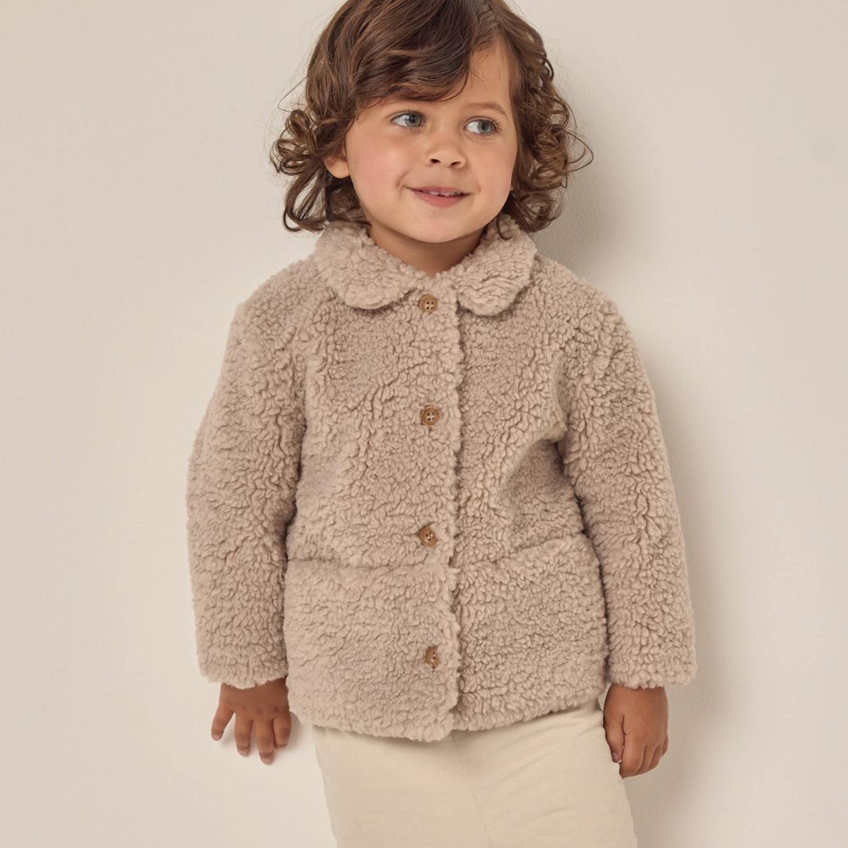 The White Company Borg Jacket (0–6yrs), £44 – £46