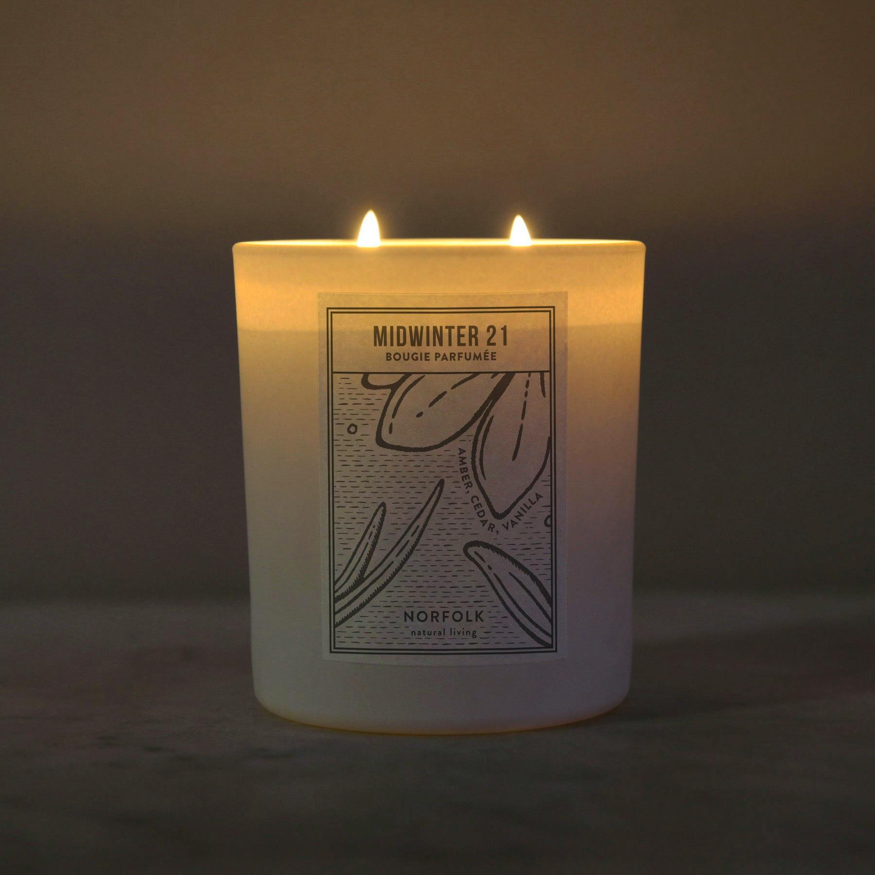 Norfolk Natural Living Seasonal Candle – MidWinter 21, £29.50