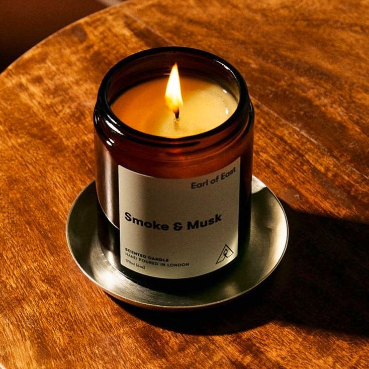 Earl Of East Smoke & Musk - Soy Wax Candle, £26