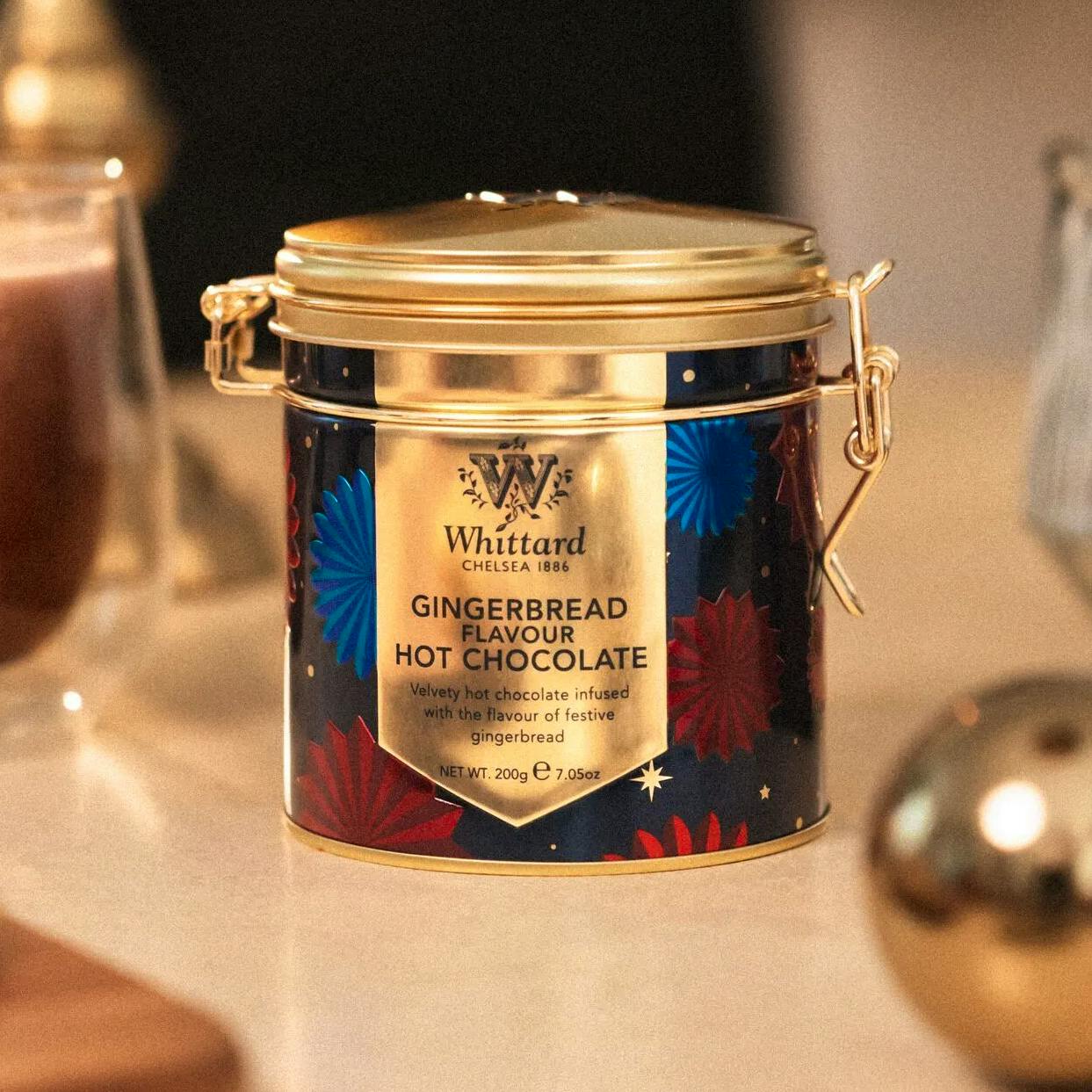 Whittard Gingerbread Hot Chocolate Clip Top Tin, £12.95