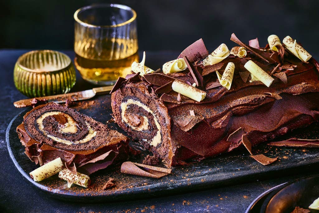 Our Best Ever Yule Log (Serves 10) £15.50 
